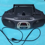 Lenoxx Sound CD-101 Boombox Player Cassette Recorder Am/fm Radio Black. Fixed Price $50.00.