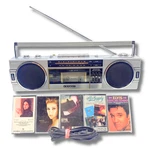 Vtg Sanyo M7060 Tape Player Cassette 80S Am/fm Radio Equalizer Restored. Fixed Price $150.00.