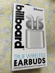 Billboard Bluetooth Wireless Earbuds With Charging Case. Fixed Price $10.00.