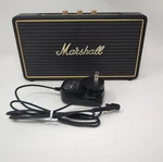 Marshall Stockwell 27W Portable Bluetooth Speaker Black Brass W/ Charger Tested. Fixed Price $99.95.