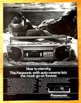 Panasonic RX-F9 & RX-C20 Cassette Boombox Radios Vintage 1985 Magazine Print. Fixed Price $7.90.