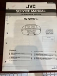 Jvc RC-QW20 RCQW20 C/j Repair Service Manual From The Usa **original**. Fixed Price $13.99.