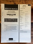 Sansui FX-700R Stereo Service Manual *original*. Fixed Price $14.97.
