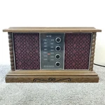 Vintage Sylvania BT-355P Solid State Am/fm Wood Table Radio Works But Has Hum. Fixed Price $54.00.