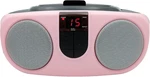 Proscan SRCD243 Portable Player With Am/fm Radio, Boombox (pink). Fixed Price $37.85.