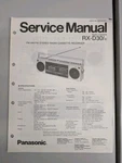 Panasonic RX-D30 Fm/am Stereo Radio Cassette Recorder Service Manual D-5425. Fixed Price $54.95.
