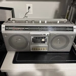 Vintage Scr -10 Realistic Portable Cassette Recorder And Player, Radio Boombox. Fixed Price $80.00.