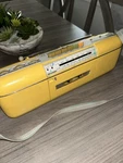 Vtg 80S Yellow Sharp QT-50 (y) Am/pm Stereo Radio Cassette, Stranger Things. Fixed Price $270.00.