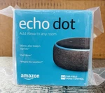 Amazon Echo Dot (3RD Generation) Smart Speaker With Alexa Charcoal Bn Sealed Box. Fixed Price $42.00.