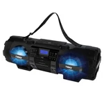Naxa MP3/CD Bass Reflex Bluetooth Boombox - Refurbished Grade Very Good. Fixed Price $137.99.