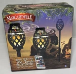 Margaritaville Sounds Of Paradise Tiki Torch Bluetooth Light-up Speaker 2 Pack. Fixed Price $39.99.
