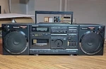 Panasonic RX-DS660 Stereo Boombox Cd Cassette Radio Acoustic Air Suspension 1990. Fixed Price $195.00.
