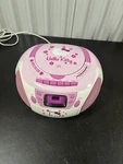Hello Kitty Cd Cassette Am/fm Radio Player Boombox KT2028A Tested Working. Fixed Price $85.00.