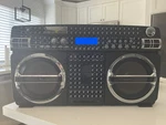 Rare Famous Stars And Straps Lasonic I-931 2008 Radio Boombox With Ipod Dock. Fixed Price $2500.00.