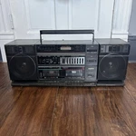 Sanyo Concert Series C-77 M9716 Boombox Am/fm Cassette Auto **fully Functional**. Fixed Price $149.99.