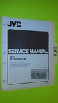 Jvc RC-561 Jw Service Manual Original Repair Book Stereo Tape Boombox Radio. Fixed Price $19.98.