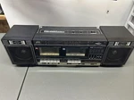 Vtg Jvc PC-W47 Portable Radio Boombox Am/fm Cassette Recorder Untested No. Fixed Price $25.00.