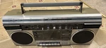 Vintage General Electric 3-5260A Stereo Boombox Ghettoblaster Cassette Radio. Fixed Price $39.00.