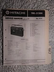 Hitachi TRK-5120 Service Manual Original Repair Book Stereo Boombox Radio Tape. Fixed Price $19.98.