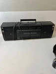 Sony CFS-W320 Am/fm Double Cassette Eq Removable Speaker Boombox Ghetto Blaster. Fixed Price $28.49.