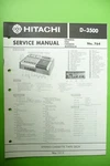 Service Manual Guide For Hitachi D-3500, Original !!. Fixed Price $25.01.
