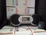 Sirius SP-B1RA Boombox Speaker Dock Satellite SP-R2 Sportster Antenna, Power #T4. Fixed Price $125.93.