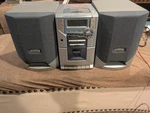 Philips MC118/37 Stereo Micro System Cd Cassette/ Am/fm Tuner. Fixed Price $8.00.
