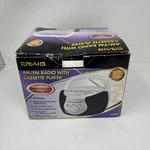 Vintage Craig Am/fm Radio With Cassette Player (CPC3407). Fixed Price $14.00.