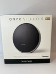 New Harman Kardon Onyx Studio Bluetooth Speaker Gray HKOS9BLKAM Msrp $299. Fixed Price $229.99.