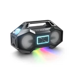 Ion Party Rocker Go Portable Bluetooth Boombox Speaker With Light. Fixed Price $49.99.