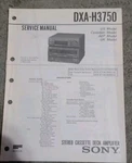 Sony DXA-H3750 Stereo Factory Repair Service Manual *original*. Fixed Price $11.00.