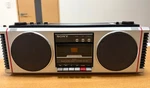 Sony CFS-450 Boombox Stereo Cassette Rec Ams Super Woofer Tested Fully Works. Fixed Price $506.46.