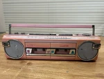Rare Item Sanyo MR-WU4A Double Radio Cassette Player Pink. Fixed Price $179.97.