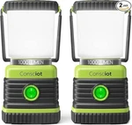 Led Camping Lantern Battery Powered Lights, 1000LM, Model IPX4. Fixed Price $25.98.