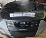 Craig CD6951 Portable Recorder Player - Black Boombox/cd. Fixed Price $23.99.