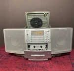 Sony ZS-D5 Stereo Boom Box Cassette Cd Player Am Fm Radio. Fixed Price $54.68.