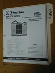 Emerson CTR947 Service Manual Original Repair Book Stereo Boombox Tape Radio. Fixed Price $25.00.