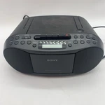 Sony CFD-S70 Cd Cassette Boombox Fm/am Radio Personal Audio System Black Euc. Fixed Price $99.99.