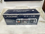 Lasonic TRC-936 Vintage Stereo Cassette Boombox Made Taiwan Stock. Fixed Price $400.00.