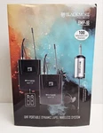 Blackmore Pro Audio BMP-16 Dual Portable Lapel Wireless Uhf Microphone System. Fixed Price $89.99.