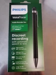 Philips Voice Tracer 32GB Audio Recorder Pen Usb Port, Speech To Text -new. Fixed Price $90.00.