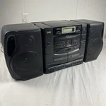 Tested 99% Jvc PC-XC30 Boom Box 6-CD Changer Am/fm Radio Dual Cassette Portable. Fixed Price $84.95.