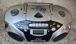 Jvc Cd Radio Cassette Stereo Boombox RC-EX20S Silver / Black Player. Fixed Price $36.44.