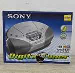 Sony Digital Tuner Cd Radio Cassette Recorder CFD-S250 New Open Box. Fixed Price $179.99.