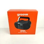 Player Boombox Portable Radio Onn Groove Digital Fm Cd-r/rw Ac/dc Power Adapt. Fixed Price $28.95.