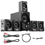 Acoustic Audio Home Theater 5.1 Bluetooth Speaker System With Fm Tuner New. Fixed Price $120.88.