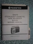 Sanyo M4420 M-4420 Service Manual Original Repair Book Cassette Tape Recorder. Fixed Price $19.99.