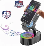 5IN1 Wireless Induction Audio Bluetooth Speaker Phone Holder Power Bank Ledlight. Fixed Price $16.99.