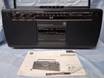 Ge 3-5454A Boombox Am/fm Cassette Player Recorder Bass Boost Fully Operational. Fixed Price $39.95.
