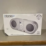 New Ihome 2GO IH30S Portable Ipod Fm Radio Stereo Speaker System Never Used.. Fixed Price $50.00.